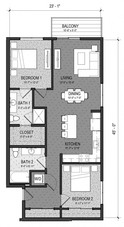 115 Wilcox Street Studio-3 Beds Apartment for Rent - Photo Gallery 49